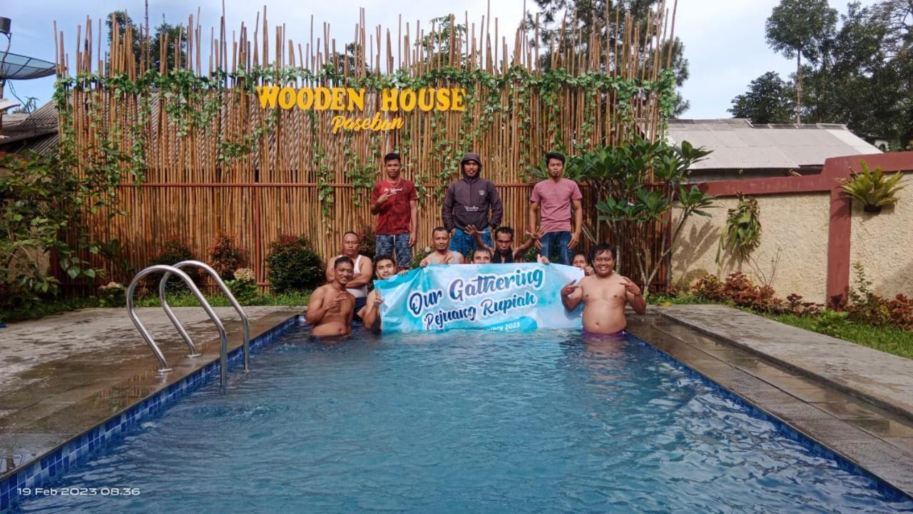 茂物Wooden House Paseban别墅 外观 照片