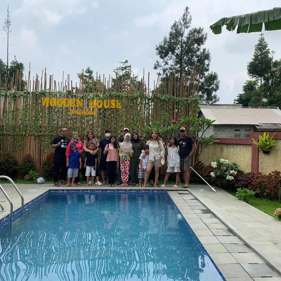 茂物Wooden House Paseban别墅 外观 照片